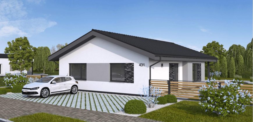 Nová cena ! NOVOSTAVBA – 4 izb. bungalov v Lábe