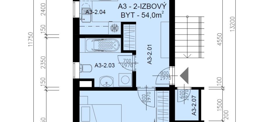 2-izbový byt + 2 parkovacie miesta, Stupava