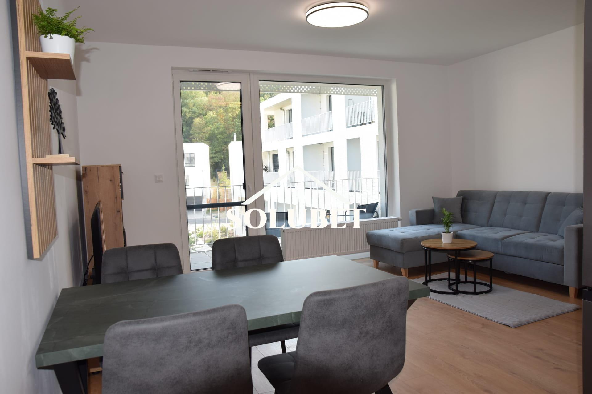 Prenájom – 2.izb. byt 49m², balkón, projekt AGÁTY s bazénom, fitkom